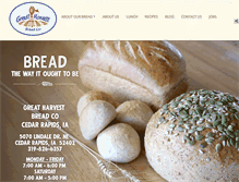 Tablet Screenshot of greatharvestcedarrapids.com